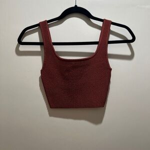 Aritzia sculpt knit tank
